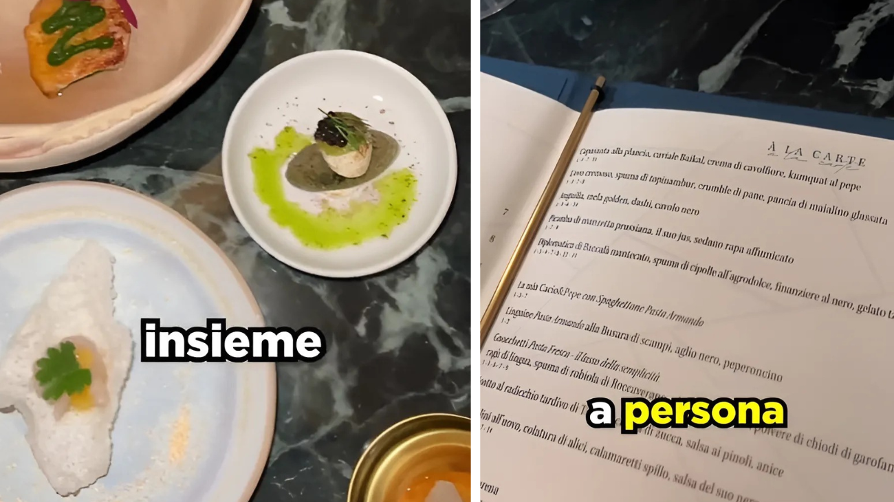 Mangia ristorante Borghese svela prezzo menu